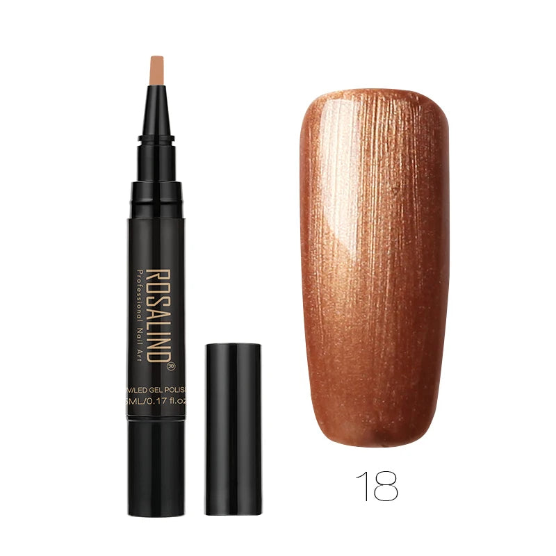 Esmalte de uñas en lápiz