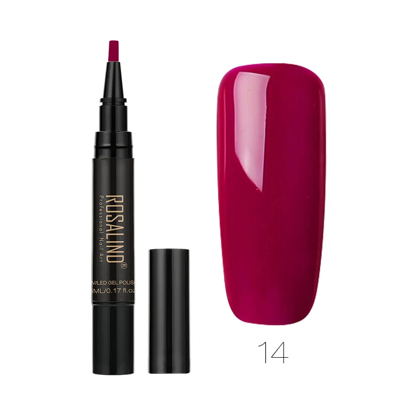 Esmalte de uñas en lápiz